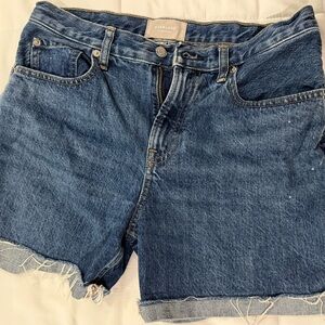 Everlane Blue Denim Cutoff Shorts
